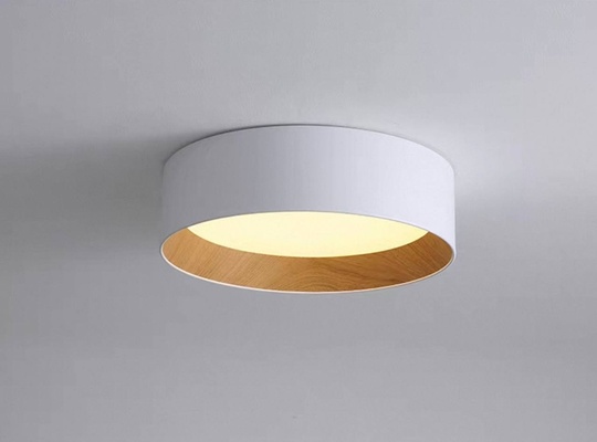 Потолочный светильник белый Elystran, металл, 33*13 см, светодиодная, LED