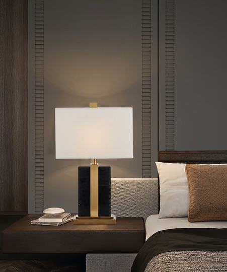 Настольная лампа из ткани 38*63 см, My Interno Kingston