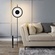 Торшер черный Elixar, 33*170 см, LED, мрамор, 5 Вт
