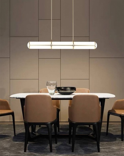 Светильник подвесной, медный, Elvorex, металл, 150*10 см, светодиодная, LED