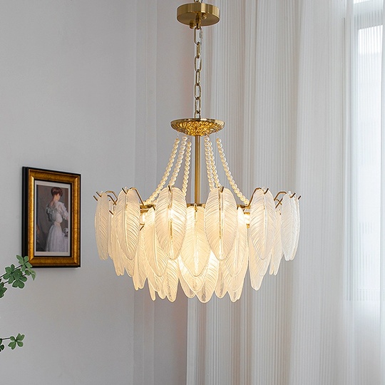 Люстра подвесная, медный, стекло, AMARYLLIS 50*26, металл, E14.