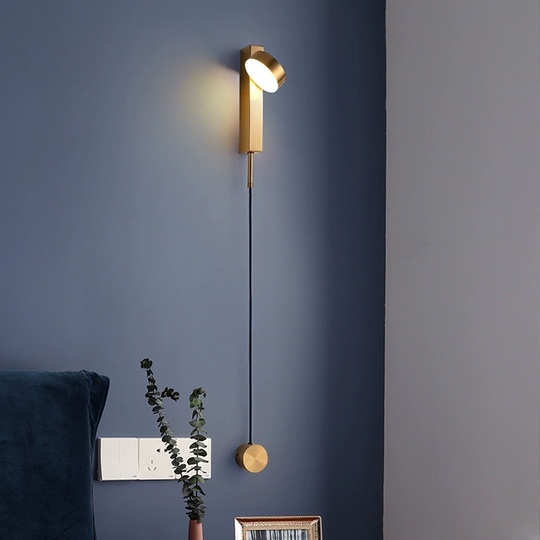 Настенный светильник медь LOPPA, Бра, 45*80, металл, LED.