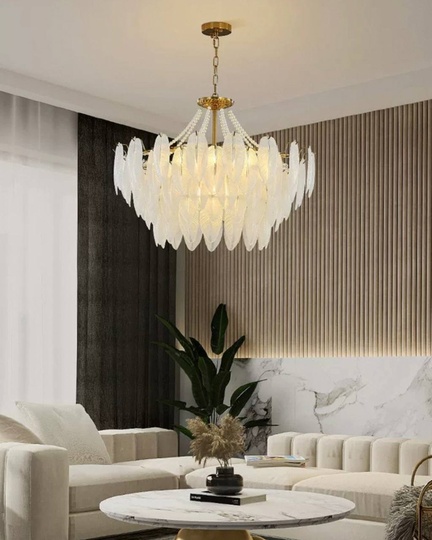 Люстра подвесная, медный, стекло, AMARYLLIS 50*26, металл, E14.