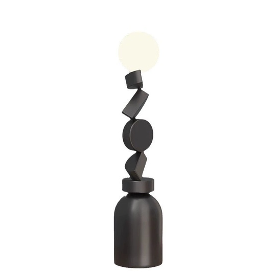 Торшер черный Ethralo, 35*35*140 см, LED, , металл, 10 Вт