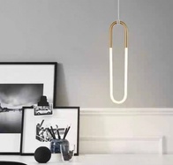 Светильник подвесной, бронзовый, Eldrisign, металл, 14*80 см, светодиодная, LED