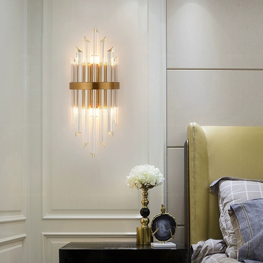 Настенный светильник STEPHEN, Бра, 22*52, бронза, металл, Е14.