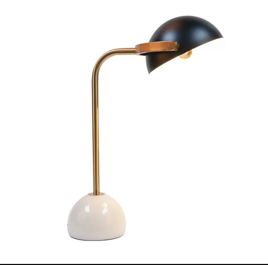 Настольная лампа BENNY 50*36, ,бронза, мрамор.