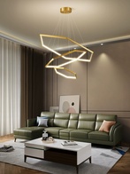 Люстра подвесная, медь, ПММА, BISCUIT 60*80*100 металл, LED.