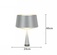 Настольная лампа AUSTEN 24*40, белый, металл, Е27.