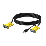 Кабель VGA-VGA USB (1.8 м)