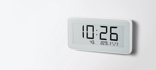 Часы-датчик температуры и влажности Xiaomi Mijia Temperature And Humidity Electronic Watch
