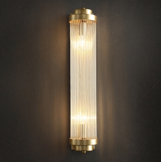 Бра, Настенный светильник бронза, 60*12 см. Бра на стену. TUNA LIGHT, E14, 8 Вт