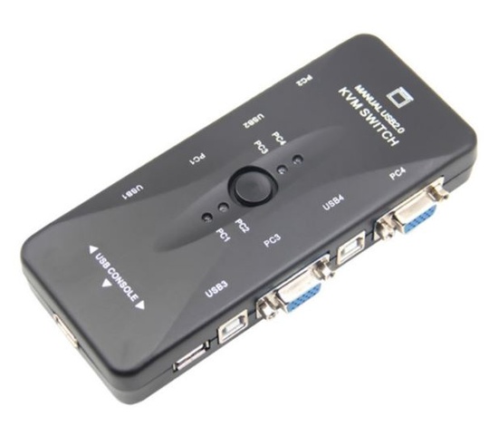 Переключатель VGA KVM Switch 4=1
