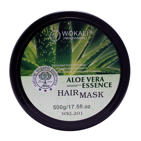 Маска для волос Wokali ALOE VERA Essence 500 мл