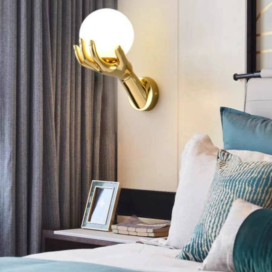 Настенный светильник медный TRAVIS, Бра, 22*27 медь, G9.