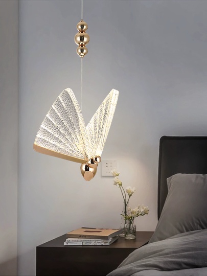 Подвесной светильник золотой Entrosic, металл, 17*19 см, LED