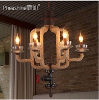 Люстра Скандинавская ретро-гостиная столовая