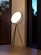 Торшер черный Elyesto, 60*75*180 см, LED, металл, 25 Вт