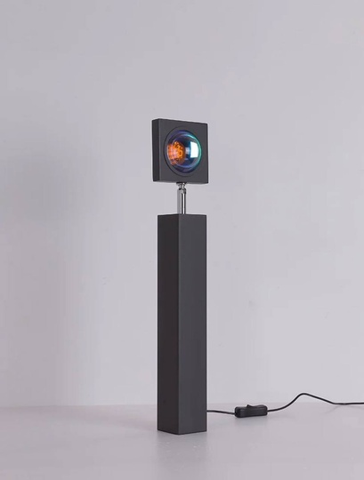 Настольная лампа ARTSTYLE 9*38 металл, песочно черный