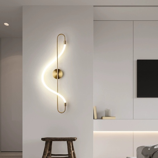 Настенный светильник NATERA, Бра, 30*100, медь, металл, LED.