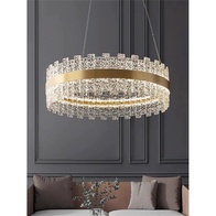 Люстра подвесная, медный, хрусталь, FASHIONABLE 120*16, металл, LED.