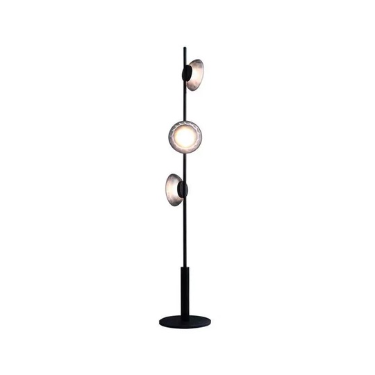 Торшер черный Elvarion, 28*180 см, led, G5, металл, 10 Вт