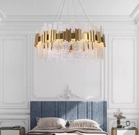 Люстра подвесная медная Aquionex, металл, 60*35 см, светодиодная, LED