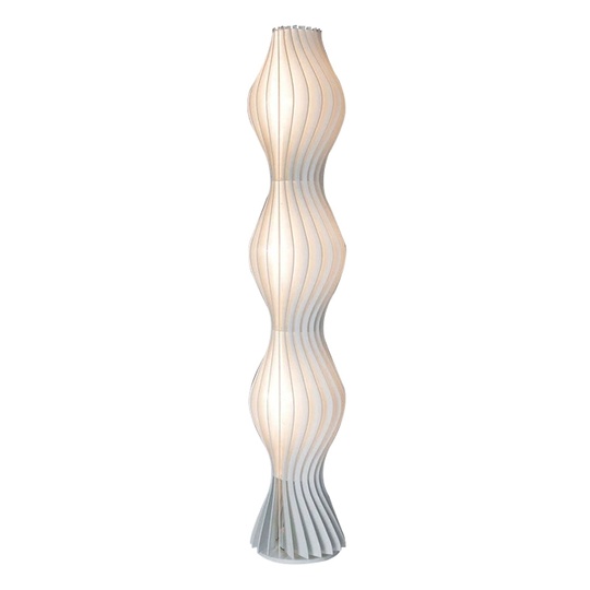 Торшер белый Elyptic, 35*35*173 см, LED, ПММА, 14 Вт