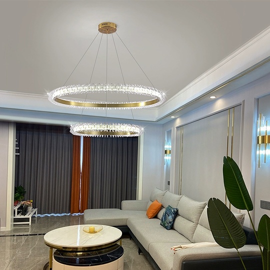 Люстра подвесная, медь, ПММА, ALI 60*100, металл, LED