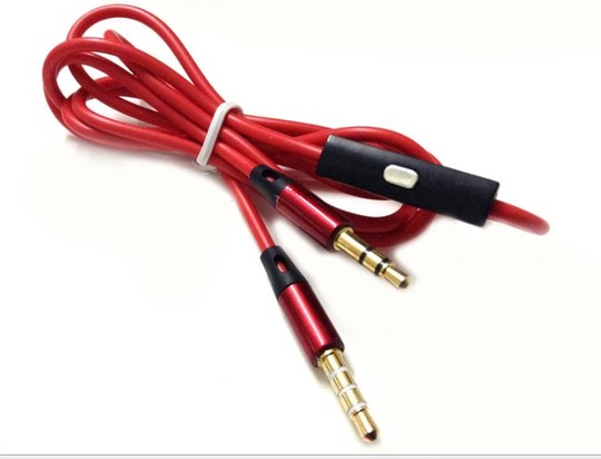 Аудио кабель 3.5 Jack-Jack (1.2 м)