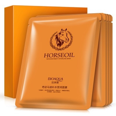 Маска с лошадиным маслом Horse Oil
