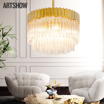 Дизайнерские светильник белый Elixoro, 45*30 см, led, e14, железо, кристал, модерн, белый