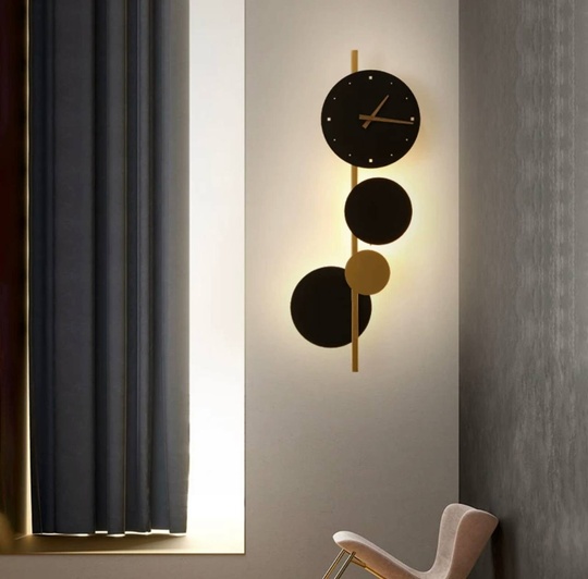 Настенный светильник, Бра, GARY 29*71, песочно-черный, медный, металл, LED.