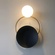 Настенный светильник BERRIK, Бра,  черный, металл, G4.