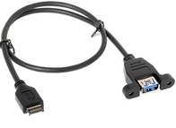 Кабель Type-E USB3.1 - 20P USB3.0 (0.5 м)