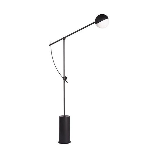 Торшер черный Luminan, 61*140 см, светодиодный, G9, металл, 10 Вт