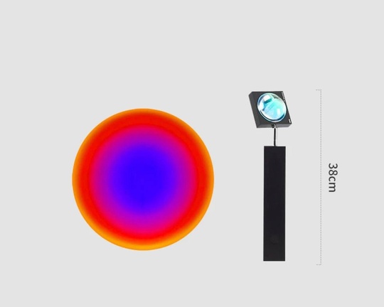 Настольная лампа ARTSTYLE 9*38 металл, песочно черный