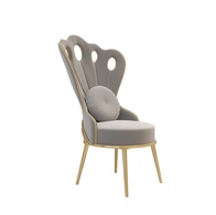 Стул серый перья павлина Sources