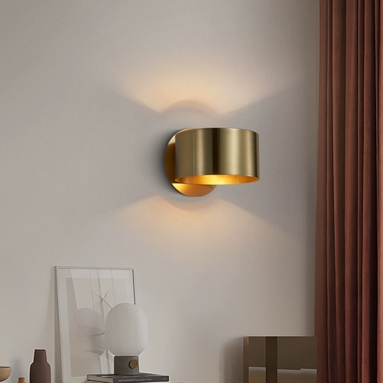 Настенный светильник NED, Бра 15*8, медный, металл, G9.