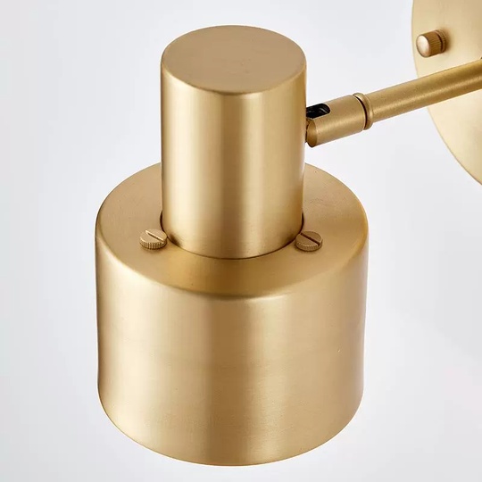 Настенный светильник OLIRA, Бра,  16*21, медь, металл, Е27.