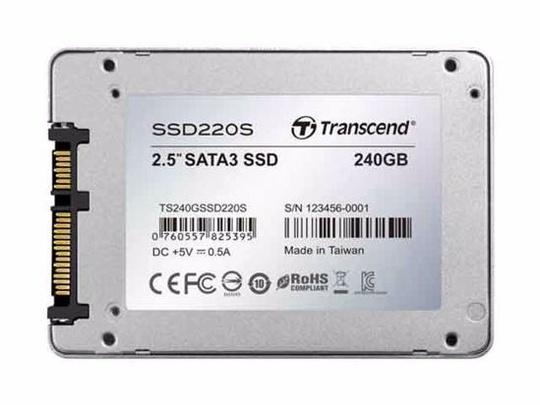 SSD накопитель TRANSCEND TS240GSSD220S 240Гб