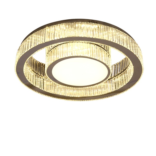 Потолочный светильник, золото, кристалл, JOSIE 96*14 металл, LED.