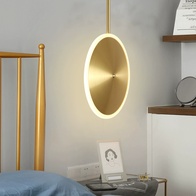 Светильник потолочный, золотой, Aluroph, металл, 20*20 см, светодиодная, LED