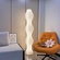 Торшер белый Elyptic, 35*35*173 см, LED, ПММА, 14 Вт