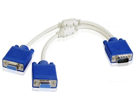 Кабель VGA - 2 VGA (0.25 м)