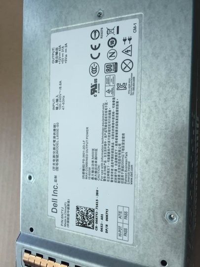 Серверный блок питания Dell 6N7YJ 600W