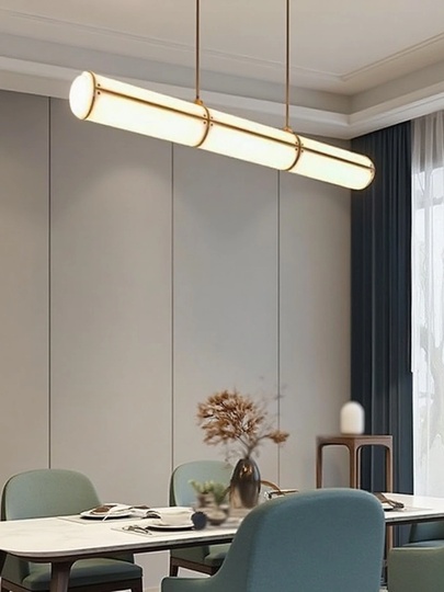 Светильник подвесной, медный, Elvorex, металл, 120*10 см, светодиодная, LED