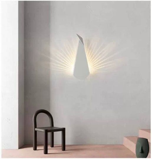 Настенный светильник, БРА EMRE 14*36, белый, металл, LED.