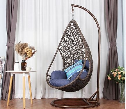 Подвесное кресло из ротанга OUDE-OUTDOOR