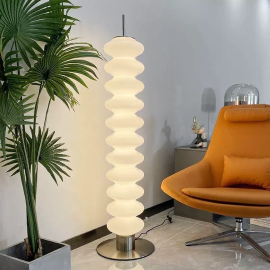 Торшер серебро Aelorith, 40*155 см, LED, металл, 36 Вт